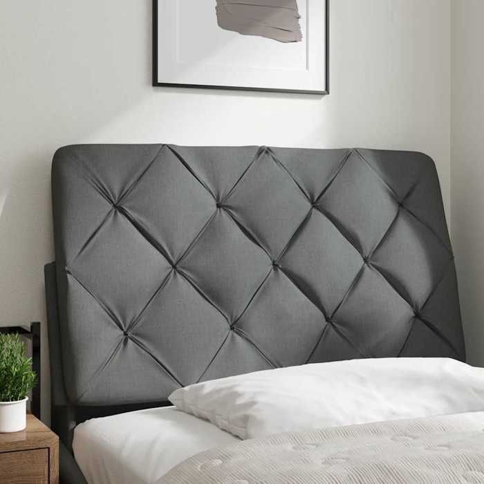 VidaXL Dark Grey Headboard Cushion 80 Cm Fabric 4019192
