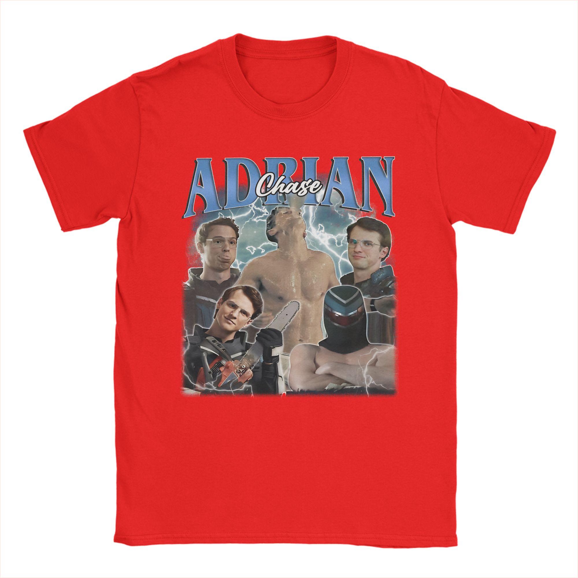 Vigilante Adrian Chase Unisexs T Shirts Fashion Tee Shirt Short Sleeve Round Neck TShirt Pure Cotton Gift Idea Clothing S