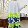 Summer Jersey Short Top and Bottom Printed Workout Unisex [FJLTDCP] Men's Set, Sleeve, Set, T-Shirt, Moisture-Wicking, Quick-Drying, Casual, Wear,
