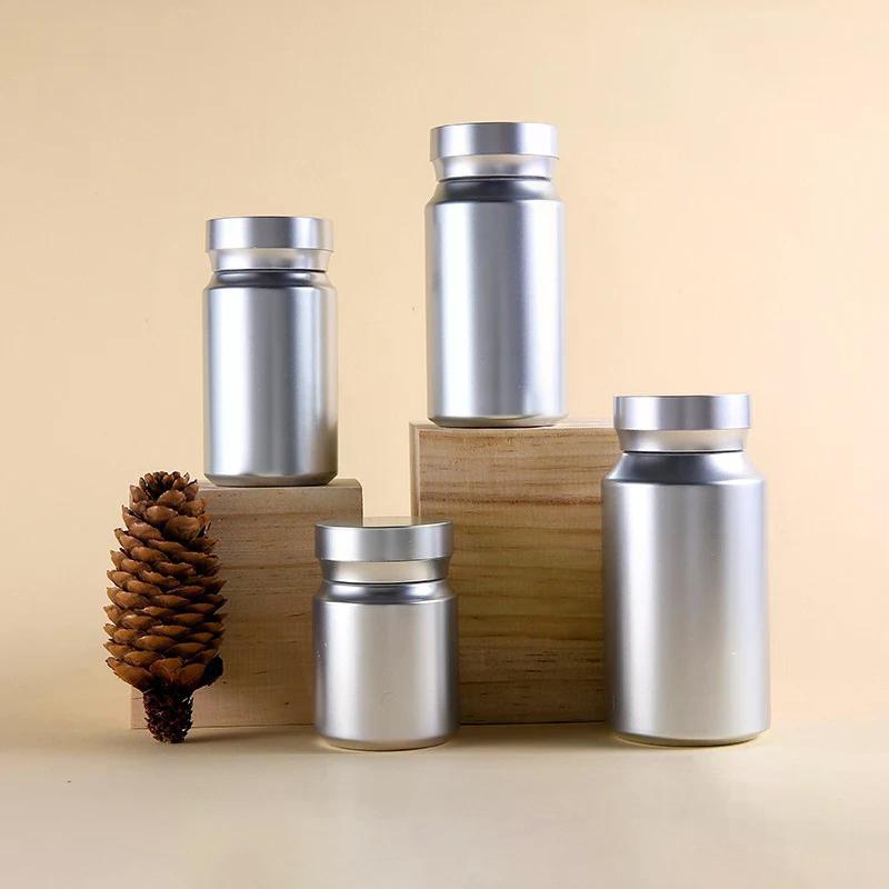 Sample Tablet Packaging Bottle Container Pill Packer Plastic Jars Capsule Bottles with Lid for Pill Food Candy