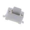 10Pcs Two Pin Patches Button Switches Tact Switches Push Button Replacement Self Resetting Type Microswitch White Button