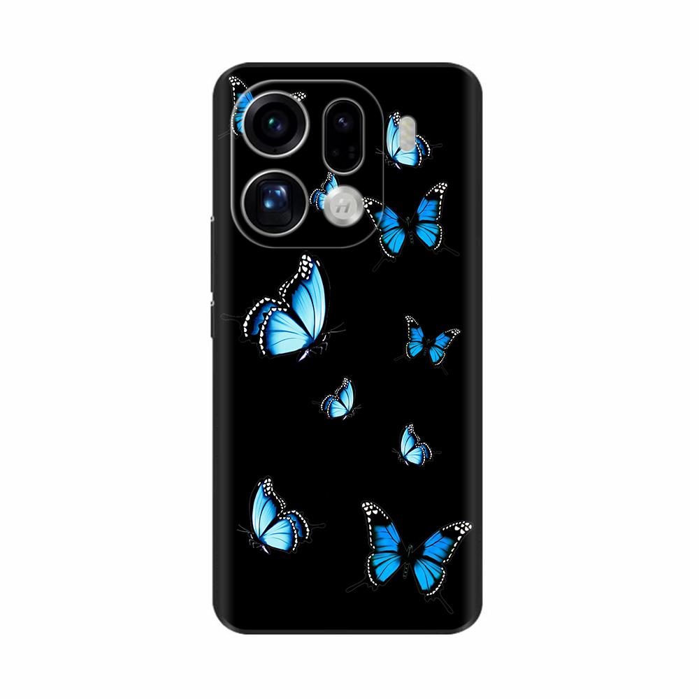 For OPPO Find X9 Find X9 Pro 5G Shockproof Case Soft TPU Silicone Phone Cover FindX9 Pro Funda Bumper Cartoon Painted Back Cover