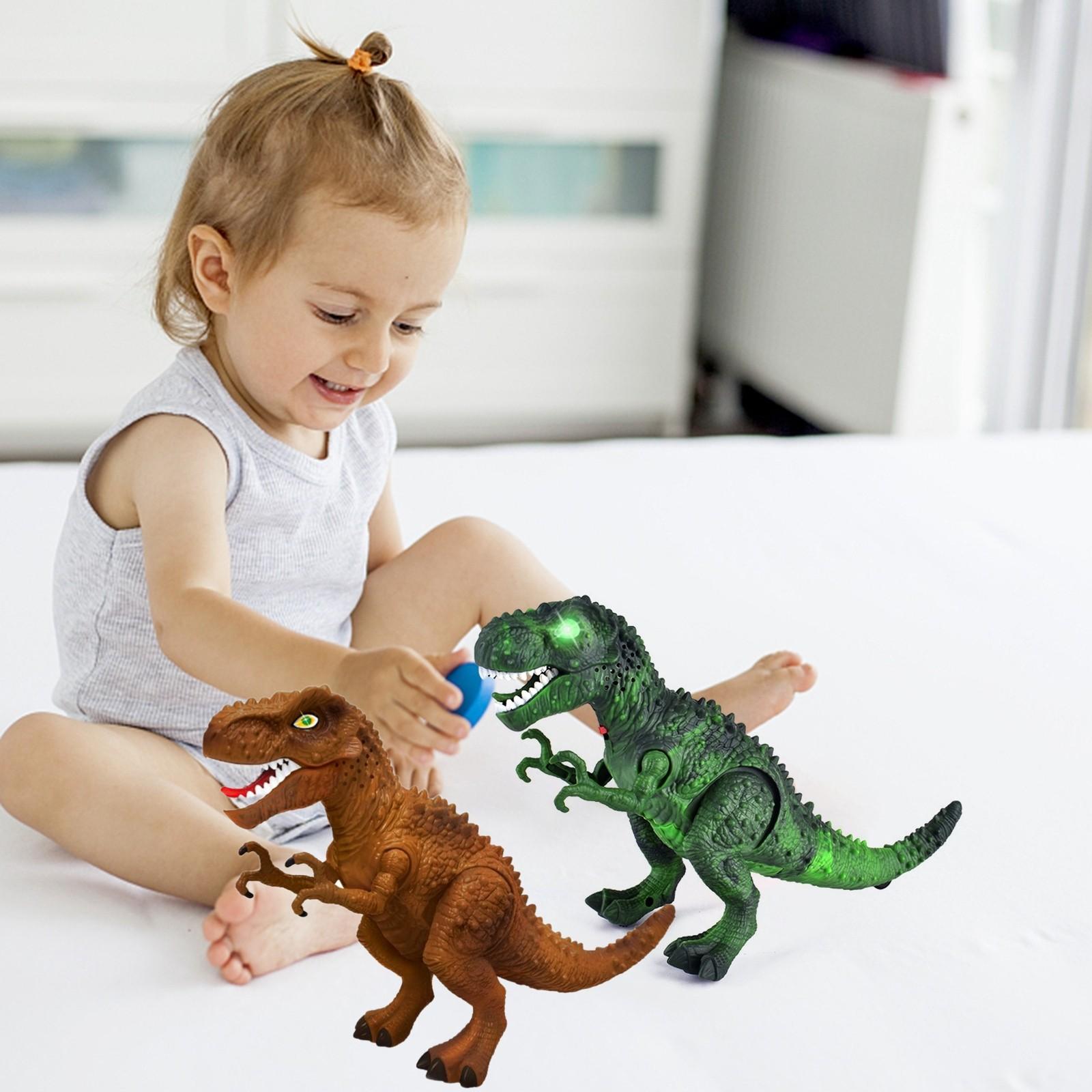 

Іграшка динозавра Симулятор. Дзвінок може ходити. Електричний динозавр. Дитячі іграшки, різдвяні подарунки. Іграшки для вечірок. коричневий