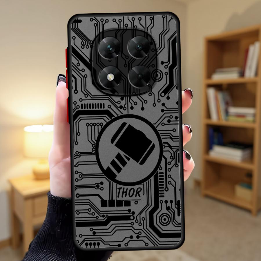 Marvel Cool Hero Logo Funda Phone Cover Case for Xiaomi Redmi Note 14 13 Pro Plus A4 9S 14C 12 10 11 13C