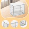 Clear Display Case for Figures Figure Portable Small Toys Container Countertop Modern