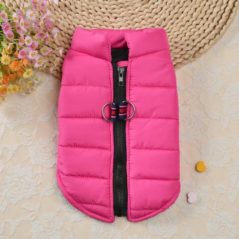 Winter Warm Pet Clothes For Small Dogs Windproof Pet Dog Coat Jacket Padded Clothing for Yorkie Chihuahua Puppy Cat Outfit Vest