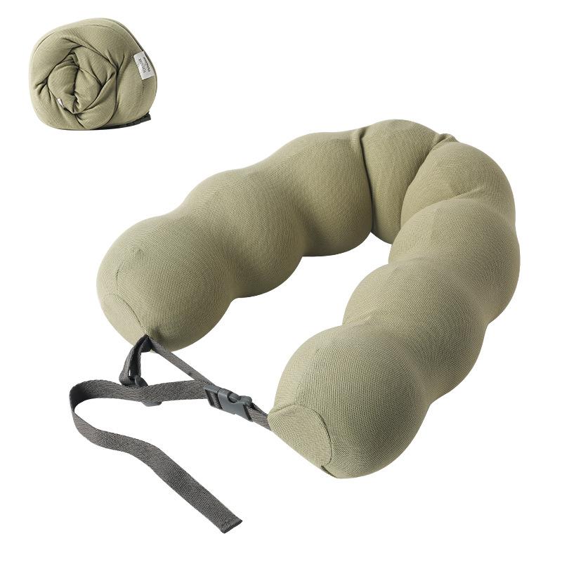 Sugar Gourd U-shaped Pillow Memory Cotton Neck Pillow Can Be Stored, Space Memory Cotton U-shaped Pillow