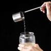 Stainless Steel Wine Spoon Stainless Steel Wine Measuring Device Silver Wine Whisk