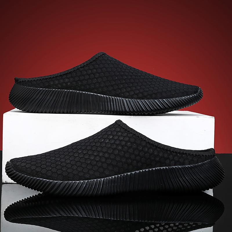 Summer Women's Shoes Fashion Black Outdoor Casual for Women Sneakers Flats Shoe Walking Mesh Breathable Solid Color Loafers