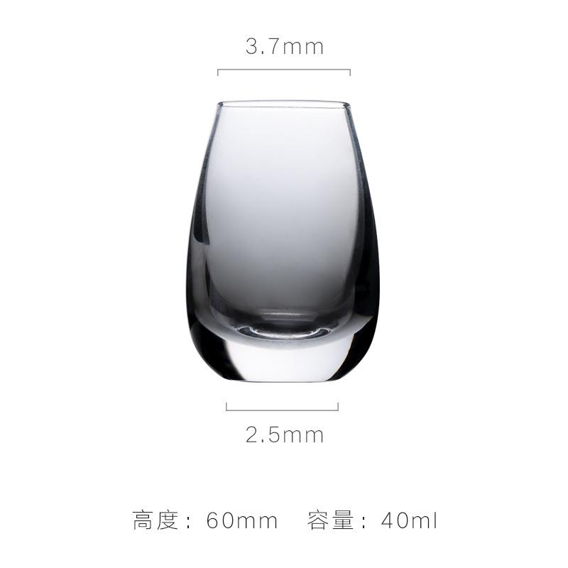 Japanese Sasaki Glass Sake Cup And Pot Set Oriental Crystal Cold Wine Pot Ice Wine Vessel Warm Wine Pot for Sake Lovers 1PCS