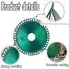 2/5 Pack Diamond Cutting Wheels Precise Cuts On Ceramic Compatible with All Materials Angle Grinder Metal Cutting Disc Tools