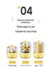 304 Stainless Steel Double-Layer Egg Steamer with Timer & Auto-Off - Household Breakfast Machine