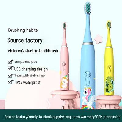 2022 Rechargeable Soft Bristle Sonic Toothbrush for Kids