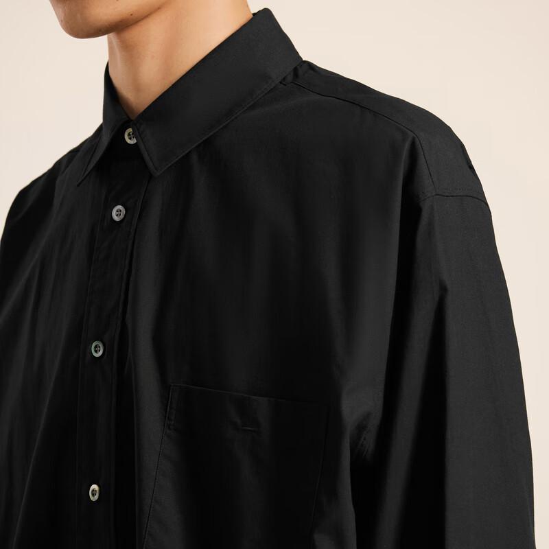 CROQUIS Men's 2024 Autumn Long-Sleeve Relaxed Fit Collared Shirt