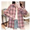 Navava Men Casual Loose Fit Check Shirt Nb1886