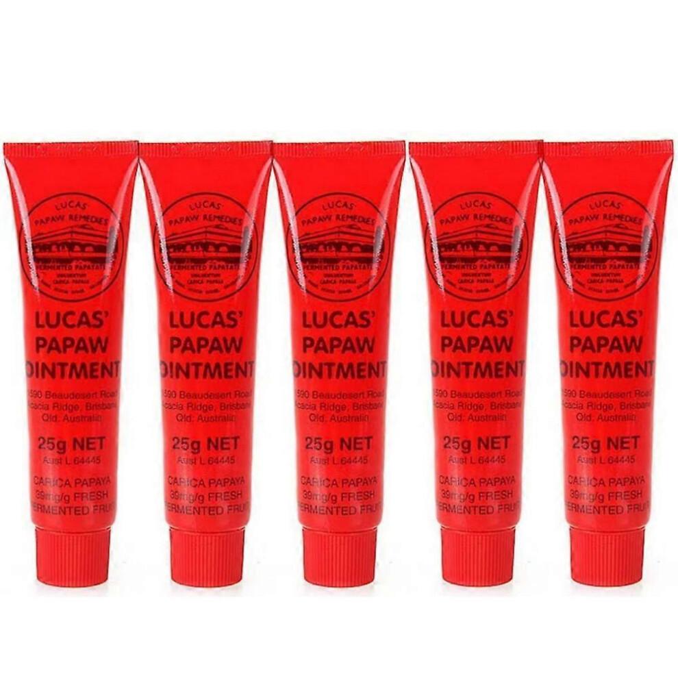 1-5x Lucas Papaw Kenőcs Paw Paw Rúzs Univerzális Krém Ajakbalzsam Olaj 25g