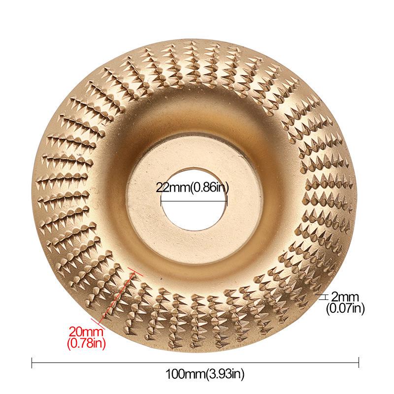 Wood Carving Burr Disc Set: Shaping & Polishing Grinder for Curved, Flat, Beveled Surfaces