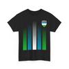 Uzbekistan Soccer Retro Tee, Uzbekistani Flag Soccer 2026 Jersey Style T-Shirt