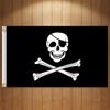 60x90cm Große Totenkopf Knochen Piratenflagge Jolly Roger