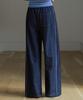 Peulenchisikeu [Denim-Like] Heyri Stitch Wide Elastic Waist Pants (Summer Ver)_52Pt1819