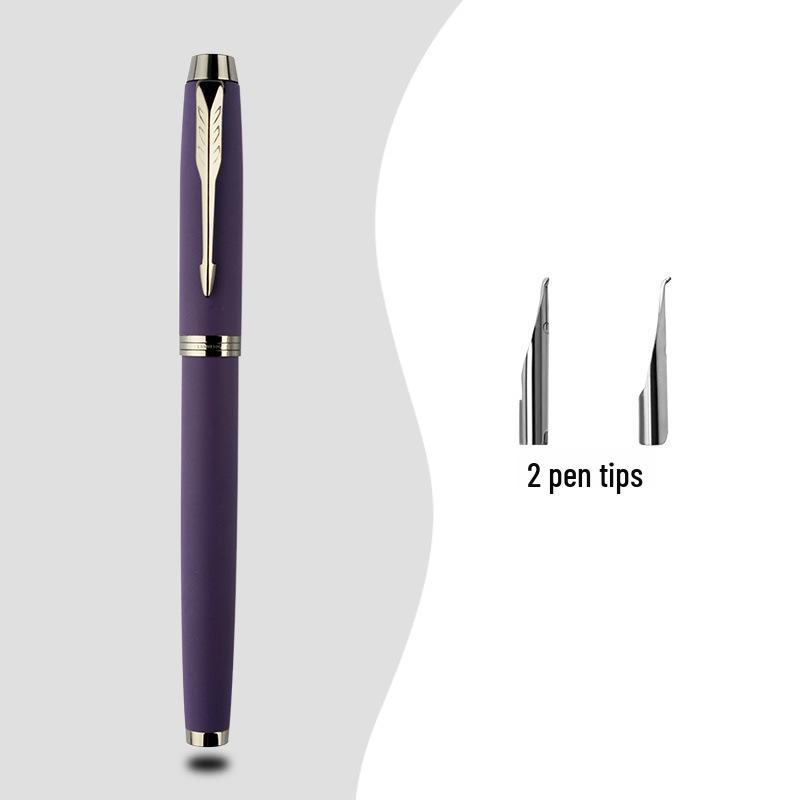 High-End Calligraphy Fountain Pen with Hard Nib for Artistic Writing, Practice & Signature - Ideal for Adults and Men