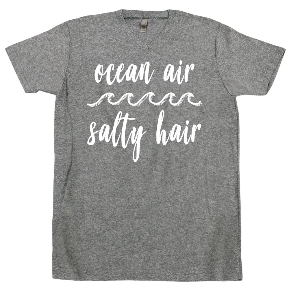 Ocean Air Salty Hair  Beach Please Boat Hair Don t Care Toes In Sand Tee Unisex T-Shirt L