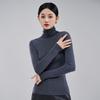 2025 Women's Turtleneck 100% Wool Slimming Knit Sweater - Autumn/Winter Long Sleeve Base Layer