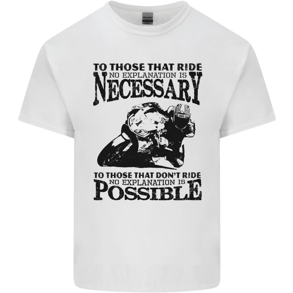 To Those Who Ride a Motorbike Biker Mens Light Cotton T-Shirt Unisex T-Shirt S