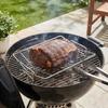 V Shape Turkey Cooking Support Stand Stainless Steel Grilling Roasting Rack For Oven And Outdoor Barbecue Accessory