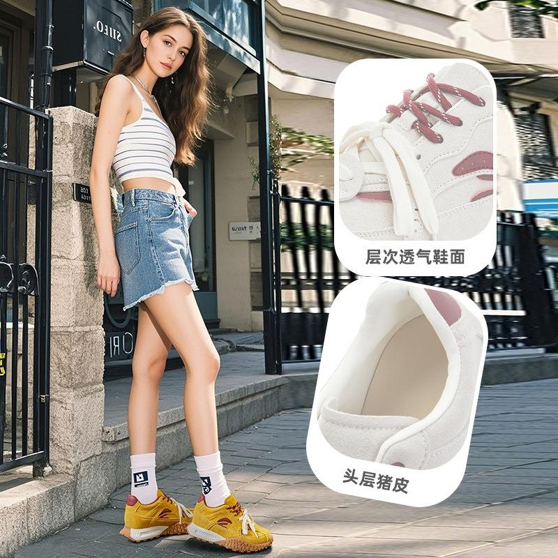 Inner height increase 3cm small size 323334 women's new autumn running sneakers platform dad shoes