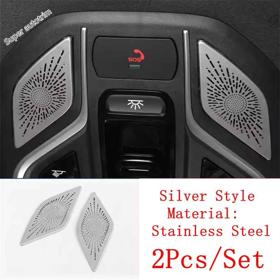 Pillar A Tweeter / Roof Microphone / Door Speaker / Reading Light Lamp Cover Trim Accessories For Renault Grand Koleos 2024 2025