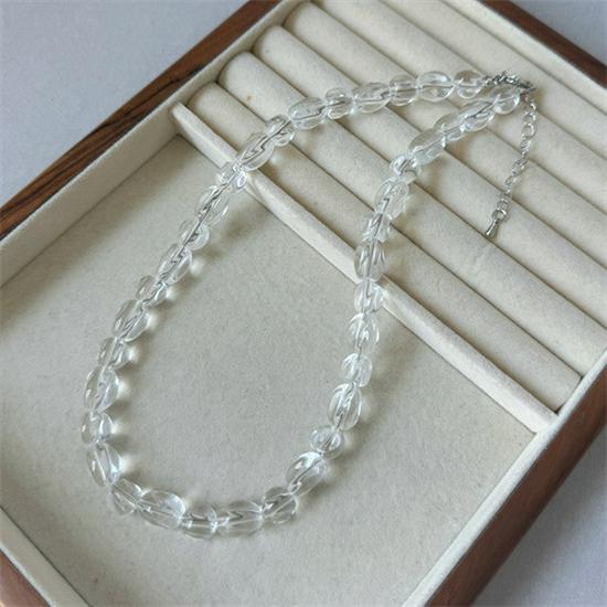 Ensemble Collier et Bracelet en Cristal Coréen Haut de Gamme Dongdaemun