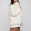 MLB Down Jacket Short Unisex Milk White 3ADJB0116-50CRS