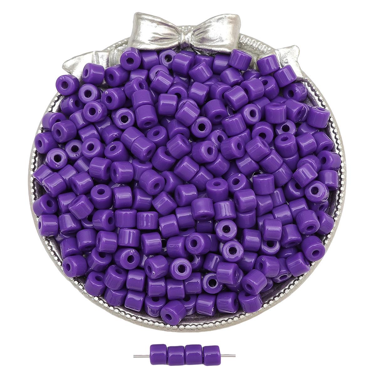 

Разноцветные акриловые цилиндрические бусины для изготовления украшений своими руками - круглые бочкообразные бусины-семена для серег, ожерелий и браслетов. 6×5mm, Hole about 2mm