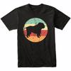 English Bulldog Shirt - Retro English Bulldog Hund T-Shirt - Retro Farben