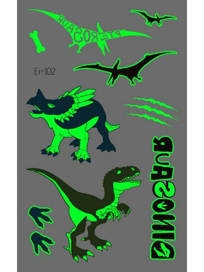 Tatuaże dla dzieci świecące w ciemności - Zabawa na imprezę i do kostiumu