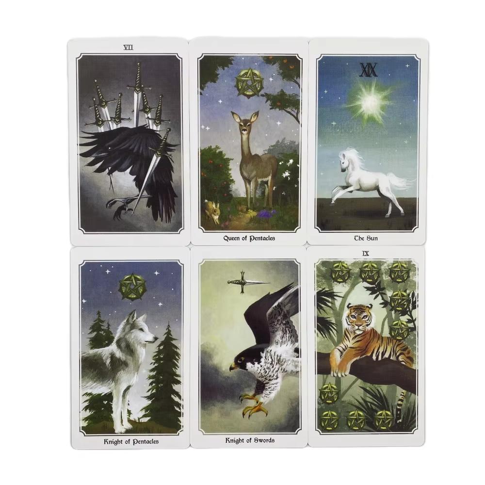The Sasuraibito Tarot Anima Mundi Tarot Cards Prophecy Divination Deck Family Party Board Game Fortune