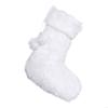 Faux Furs Holiday Hanging Sock Elegant Designs Fireplaces Mantels Decorative