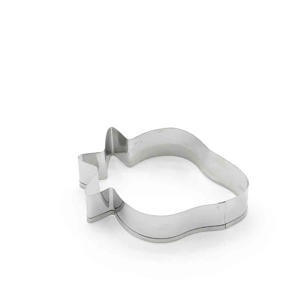 1/7pcs Flower Cookie Biscuit Baking Mould Stainless Steel Fruit Cutter