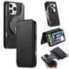 CASENEO For iPhone 16 Pro Case Cross Texture Leather Detachable Magnetic Phone Cover