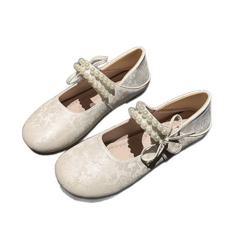 Versatile women's new soft-soled not tired feet thick-soled Mary Jane single shoes