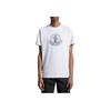 Moncler Logo Pattern Crew Neck Short Sleeve T-Shirt Men Tops White J1-091-8C00028-89A17-001