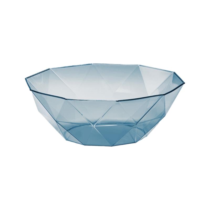 Irregular Desktop Fruit Bowl Basket Geometric Snacks Candy Storage Holder Transparent Fruit Plate Table Sundries Dropshipping