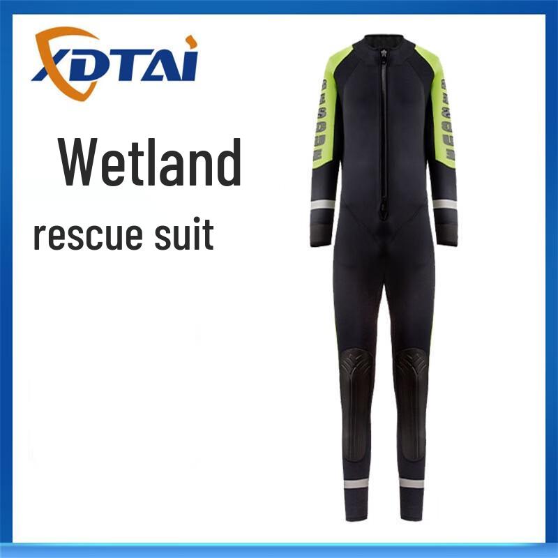 XDTAI 3mm Neoprene One-Piece Water Rescue Wetsuit