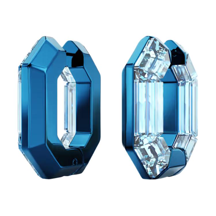 Swarovski Lucent Geometric Aluminum Earrings Women earrings Blue 5696038 Box (Random Color)