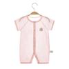 Baby Summer Short Sleeve Cotton Jumpsuit - Newborn Lightweight Pajamas Class A Air-Conditioned Crawler Outfit