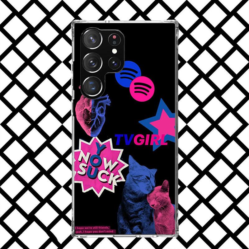 TV Girl Album Phone Case for Samsung Galaxy S26 S25 Edge S24 S23 Ultra S22 Plus S21 FE S20 + Soft Cover Print Fundas Galaxy S25