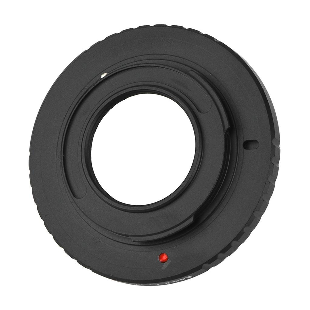 Metal Manual Focus Lens Adapter Ring for M42 Screw C Mount Lens to Fit for M4 3 Camera