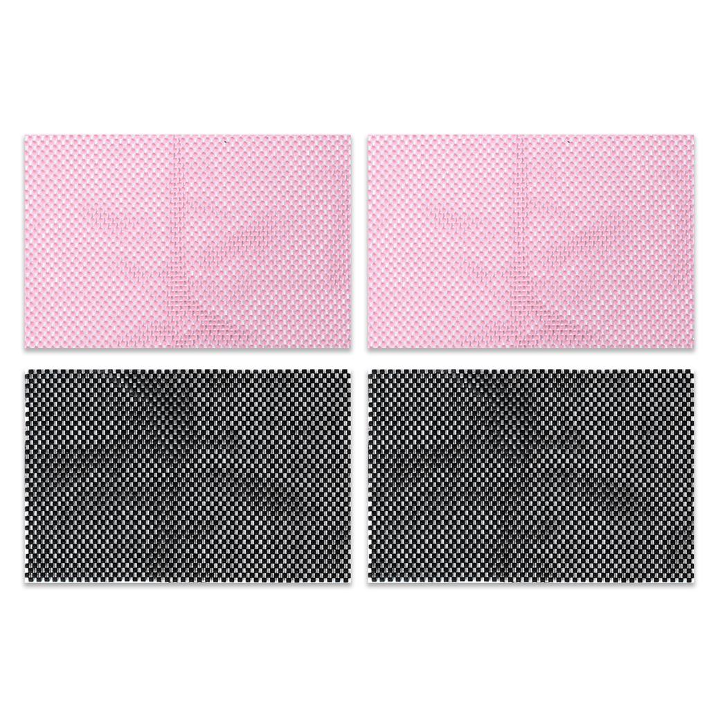 4 Pack Pilates Grip Pads, Non Slip Hand Grip Mats for Pilates Equipment, Ballet Barre, Pull Up Bar, Free Weight