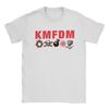 KMFDM T Shirts for Men Pure  Fashion for Male T-Shirt Round Collar Tee Shirt Short Sleeve Tops Summer